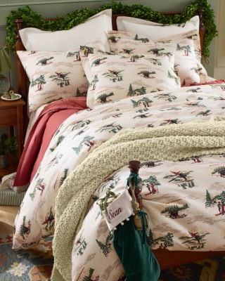 Signature Franconia Trails Flannel Sheet Set | Garnet Hill
