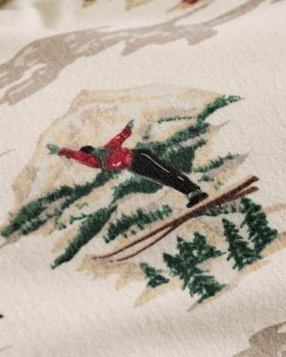 Signature Franconia Trails Flannel Sheet Set | Garnet Hill