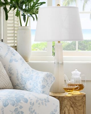 Regina Andrew Alabaster Tall Table Lamp | Garnet Hill