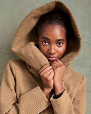 Cole Haan Belted Asymmetrical Coat | Garnet Hill