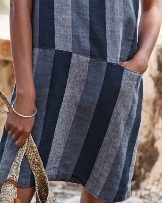 Meraki Linen Dress | Garnet Hill