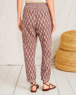 Organic Cotton & Linen Side Closure Trouser – La Garçonne