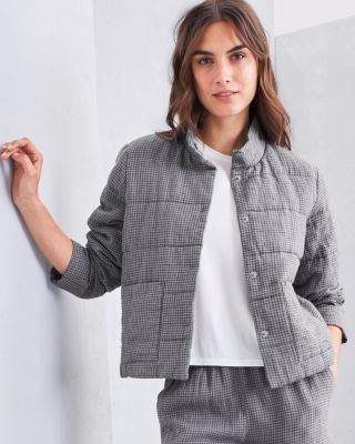 Eileen fisher top organza jacket