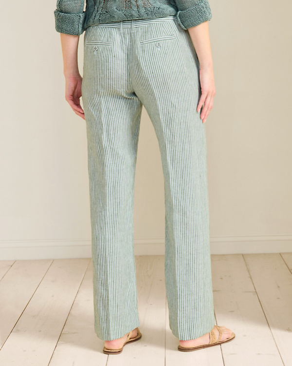 Classic Linen Trousers | Garnet Hill Classic Linen Trousers | Garnet Hill