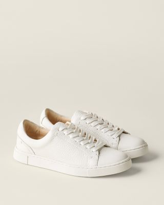 Frye Ivy Low Lace Sneakers 8 White