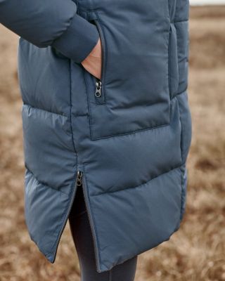 Side-Zip Down Coat | Garnet Hill