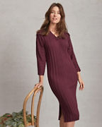 Octave Silk & Cotton Sweater Dress