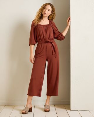 Retro Femme Knit Jumpsuit Garnet Hill