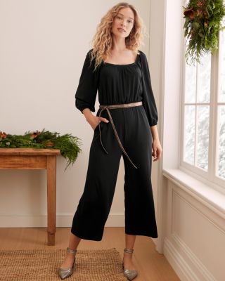 Retro Femme Knit Jumpsuit Garnet Hill