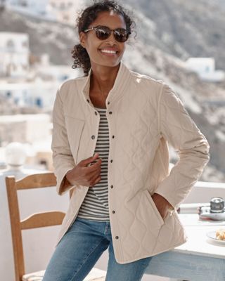 Shop The Trend: Light Quilted Jackets For Transitional Weather