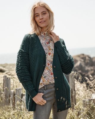 Garnet hill cashmere on sale cardigan