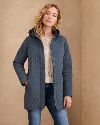 Hood 2024 quilted coat