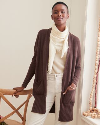 Long 2025 cashmere cardigan