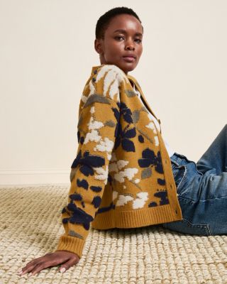 Iris Cashmere Cardigan | Garnet Hill