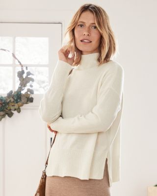 Garnet hill hot sale cashmere turtleneck