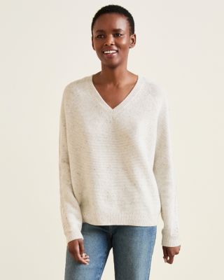 Recycled-Cashmere Cypress Sweater | Garnet Hill