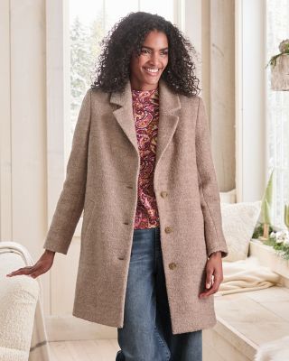 Grey wool clearance coat