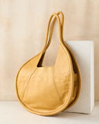 Latico Circular Leather Shoulder Bag
