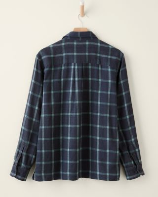 Men's Organic-Cotton Flannel Shirt