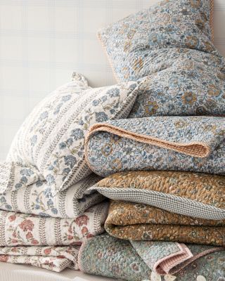 Terrace Organic-Cotton Voile Quilt | Garnet Hill
