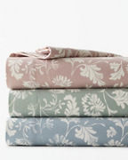 Windswept Floral Supima® Flannel Bedding