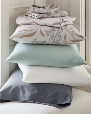 Solid Cotton & Cashmere Flannel Duvet Cover