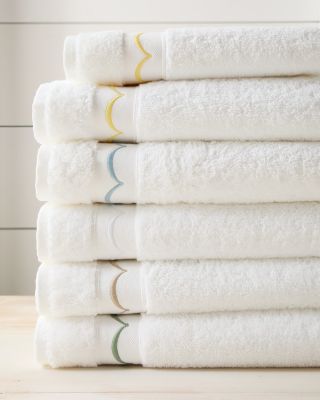 Scallop Organic Cotton Towel