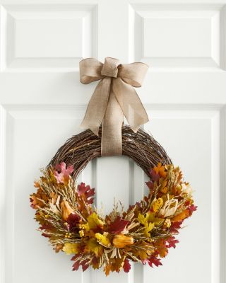 Harvest Bounty Wreath | Garnet Hill