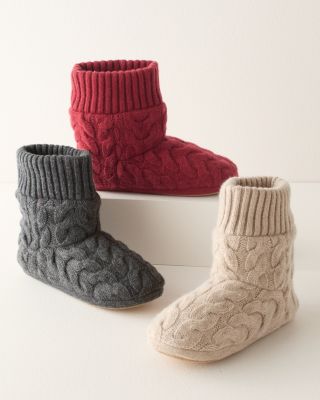 Garnet hill 2025 slipper boots