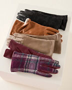 Classic Cashmere-Lined Leather Gloves
