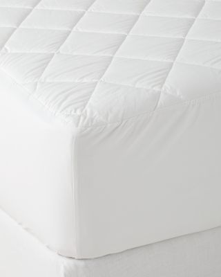 Waterproof Mattress Pad - White, Size Full, Cotton Percale | The Company Store