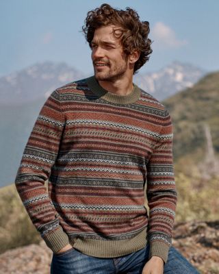 Fair isle sweater on sale cashmere