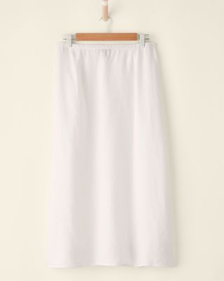 EILEEN FISHER Organic-Linen Wrap Skirt | Garnet Hill