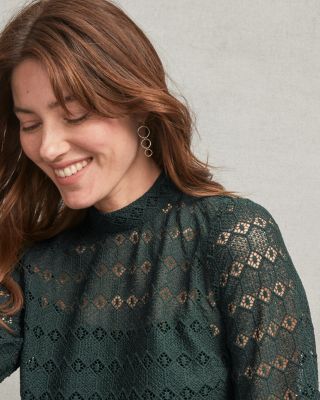 トップス theredthread G tech tops lace THEREDTHREAD / ザレッドスレッド】G tech tops lace