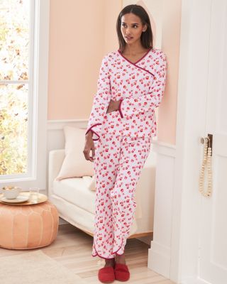 Asian Wrap Organic-Cotton Pajamas