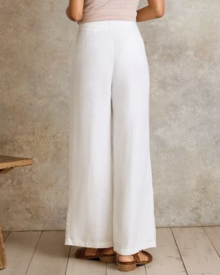Rio Linen Sailor Pants | Garnet Hill